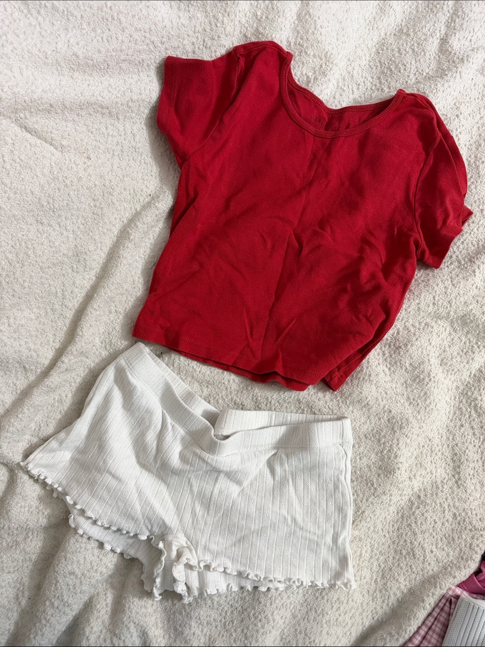 John Galt Brandy Melville Crop Top Pacsun booty shorts
